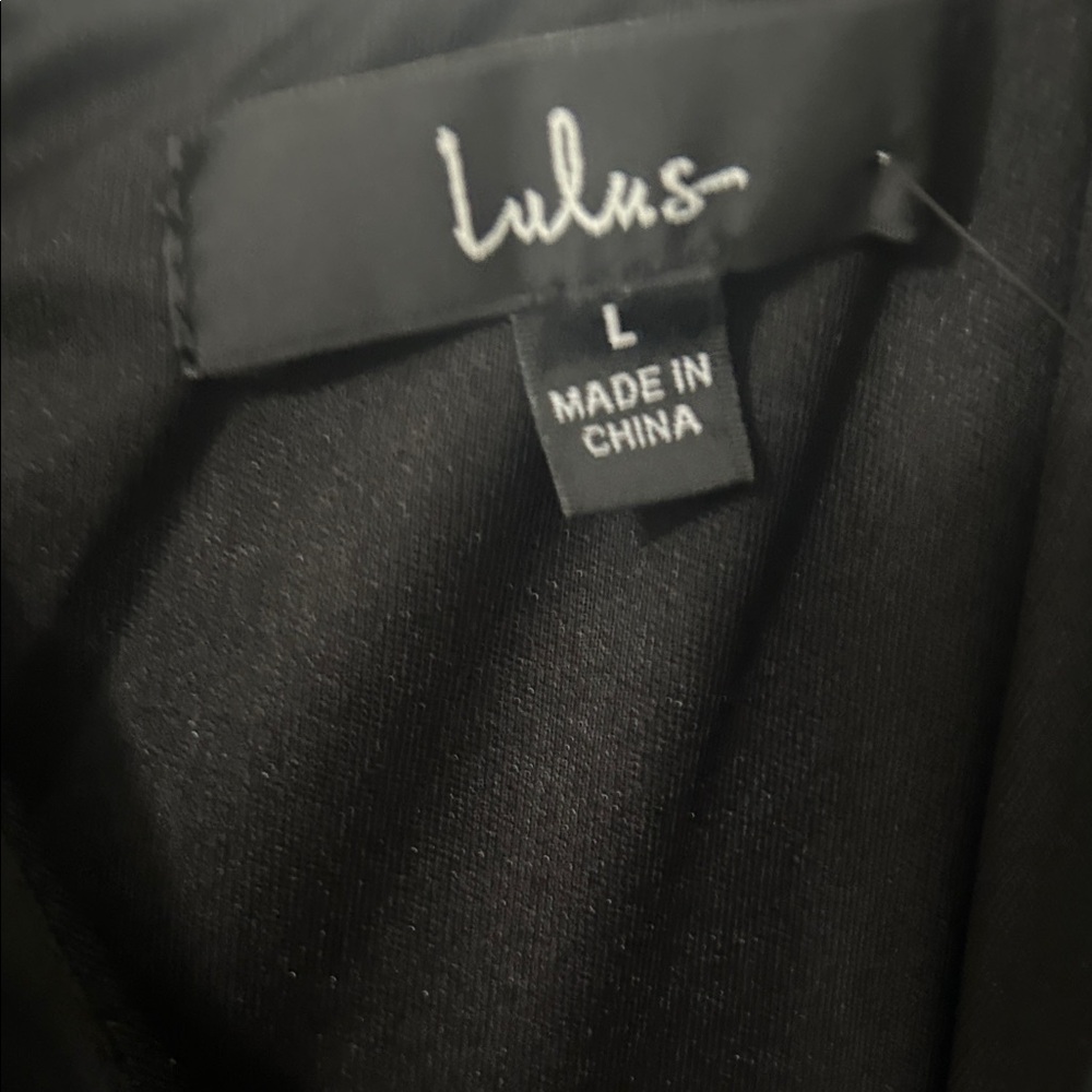 Lulu's Black Ruffle Maxi Dress - Picture 6 of 8